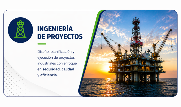servicios de proyectos industriales para el sector oil&gas
