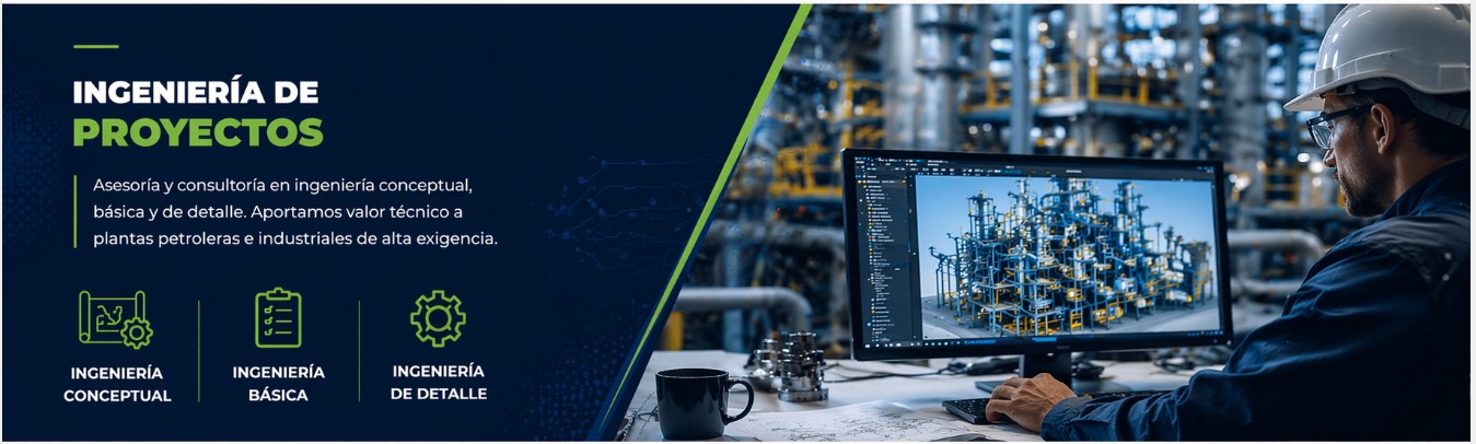 Ingeniería de proyectos petroleros vectores united