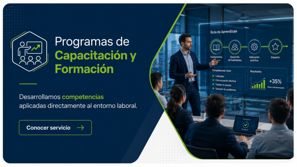Programas de capacitación y formación para fortalecer competencias laborales y mejorar el desempeño del personal de empresas petroleras y de servicios